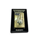 【中古】【メンズ】 ZIPPO ジッポ 四つ葉クローバー 206-241014-st-7-fuz カラー:ゴールド 万代Net店