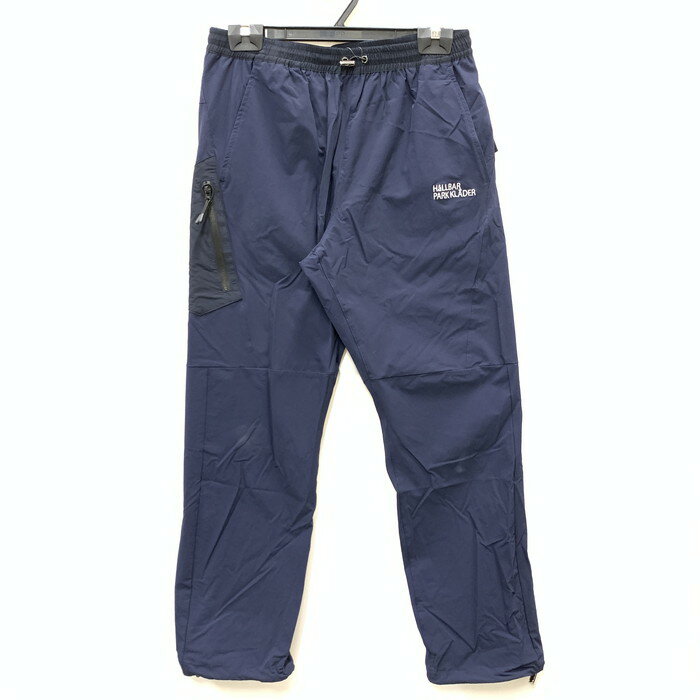 【中古品】【メンズ】 HALLBAR PARK KLADER ナイロンパンツ ボトムス ブランド 古着 159-241116-gm-01-fuz サイズ:L カラー:ネイビー 万代Net店