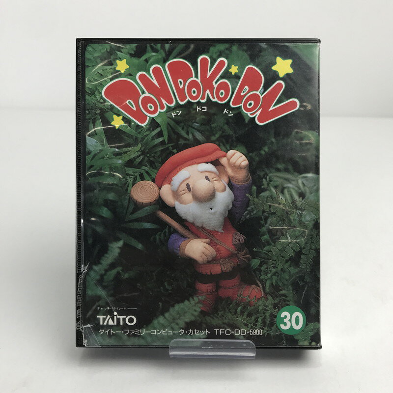 【中古品】 SFC スーパーファミコン ソフト ドンドコドン ケース破損 表紙傷み有り 023-250302-mh-08-fuz 万代Net店