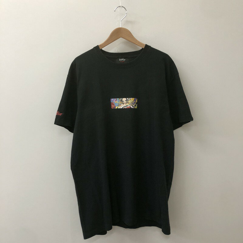 【中古品】【メンズ】 SAPEur サプール × ONE PIECE ワンピース 別注 コラボ 20SS Boa Hancock TEE ボア・ハンコック Tシャツ 半袖 トップス 142-250401-kk-20-fuz サイズ：XXL カラー：ブラック 万代Net店