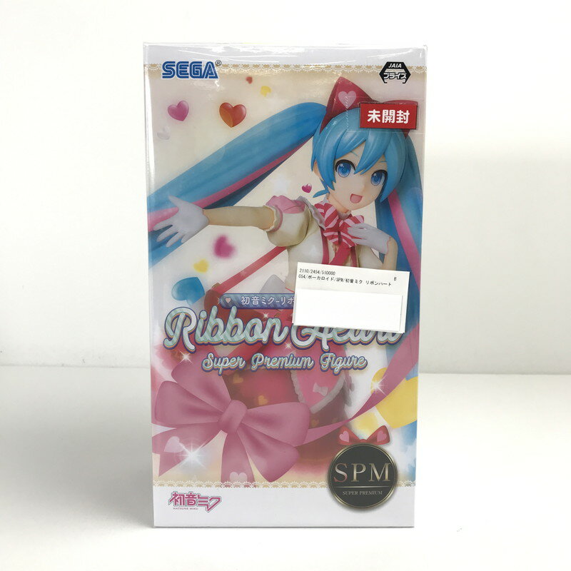 【中古美品】 未開封 ボーカロイド SPM 初音ミク リボンハート フィギュア 054-250...