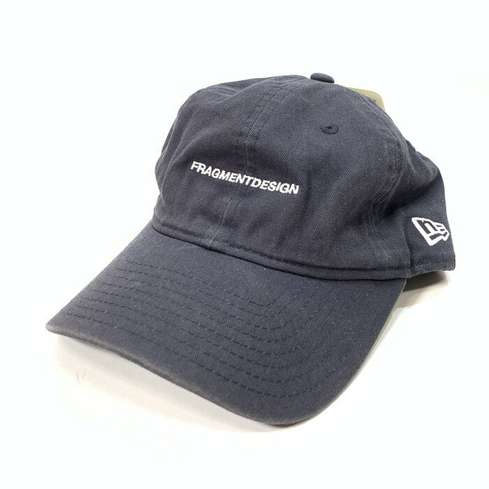 【中古品】【メンズ】 NEW ERA ニューエラ FRAGMENT DESIGN フラグメントデザイン キャップ ブランド 帽子 185-250412-gm-14-fuz サイズ:FREE カラー:ネイビー 万代Net店