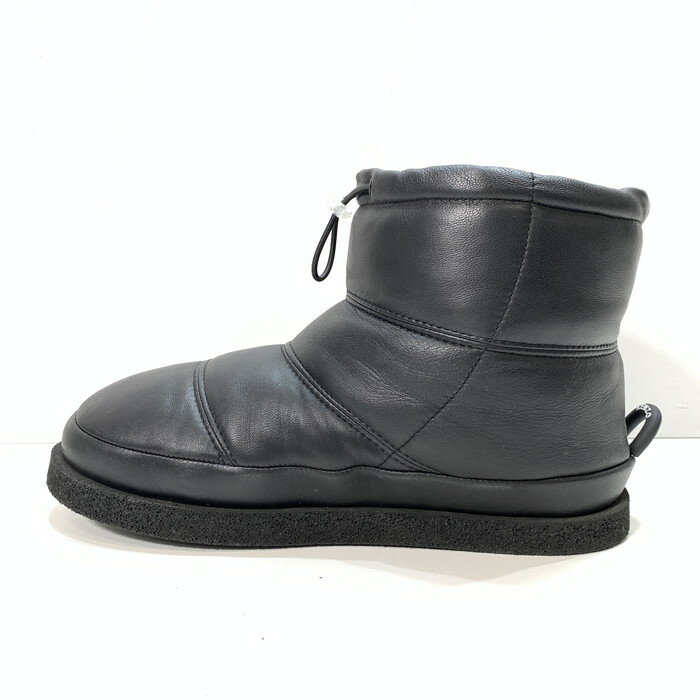 【中古品】【メンズ】 KENZO ケンゾー KUSCO BOOT ブーツ シューズ 靴 レザー 内ボア 164-250412-gm-17-fuz サイズ：40 カラー：ブラック 万代Net店