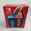 【未使用品】 Nintendo Switch 有機ELモデル Joy-Con ネオンブルー/ネオンレッド ニンテンドースイッチ ゲーム機本体 034-250417-vt-01-fuz 万代Net店(2)