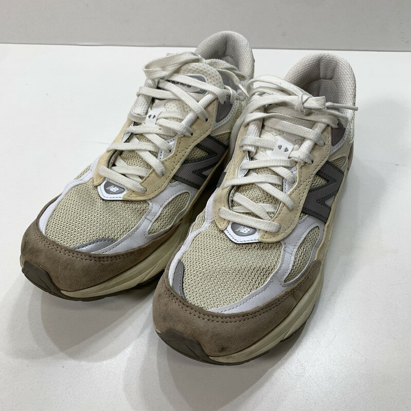 【中古品】【メンズ】 NEW BALANCE ニューバランス M990SS6 スニーカー シューズ 靴 162-250423-mh-14-fuz サイズ:28 カラー:ベージュ 万代Net店