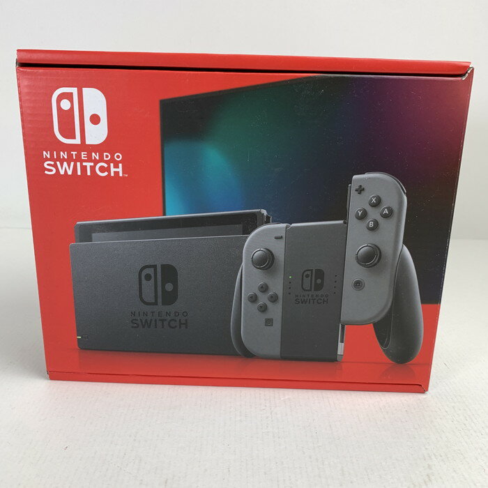 【中古美品】 未使用 Nintendo Switch Joy-Con(L) (R) グレー 2022モデル 任天堂 スイッチ 本体 034-250515-nm-01-fuz 万代Net店
