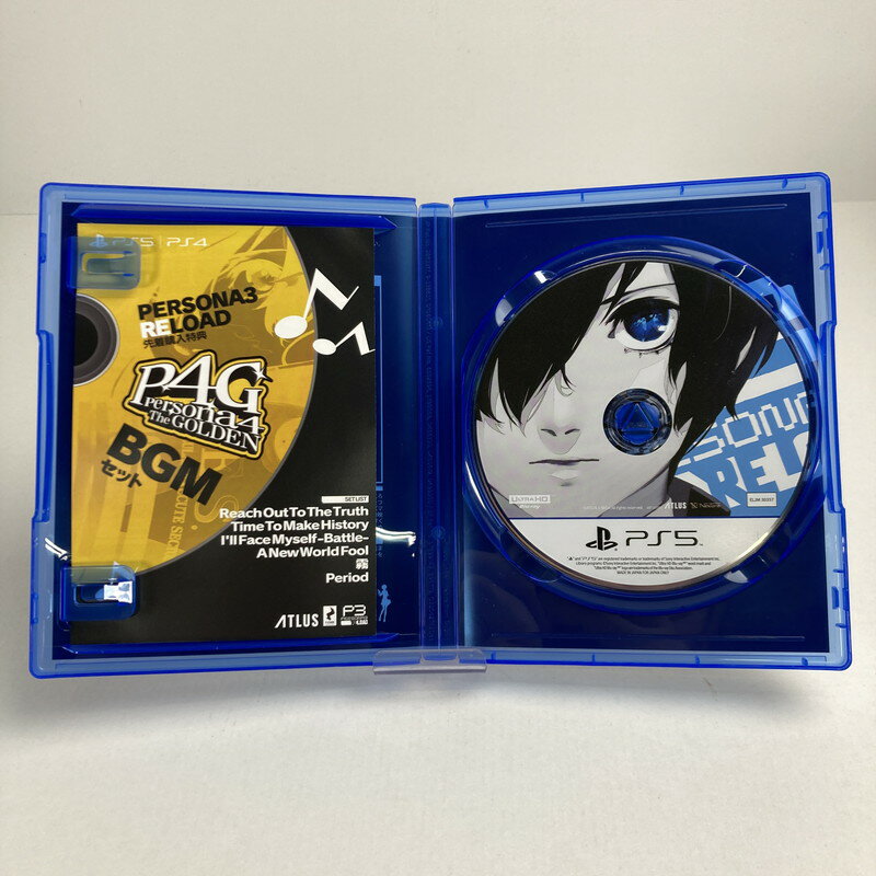 【中古美品】 PlayStation5 PS5 プレイステーション5 プレステ5 ソフト ペルソナ3 リロード - PS5 [CERO区分_C/ 15歳以上対象] 026-250519-mh-14-fuz 万代Net店
