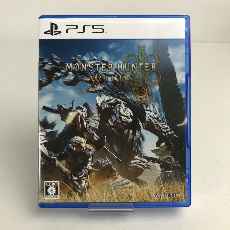 【中古美品】 PlayStation5 PS5 プレイステーション5 プレステ5 ソフト モンスターハンターワイルズ [CERO区分_C/ 15歳以上対象] 026-250527-mh-08-fuz 万代Net店