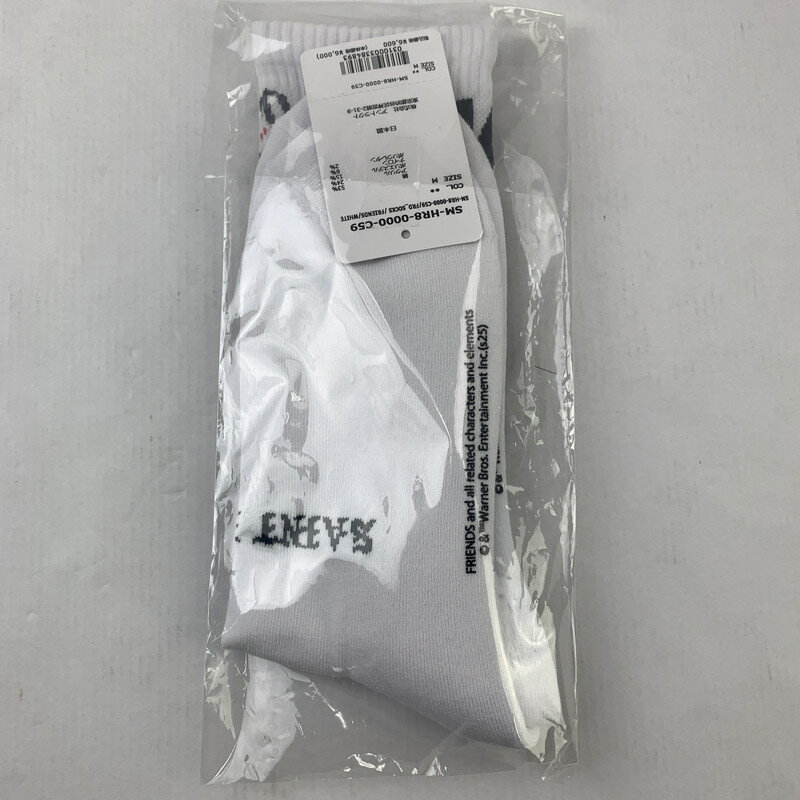 【中古品】【メンズ】 SAINT MICHAEL SM-HR8-0000-C59 FRIENDS FRD SPCKS セントマイケル 208-250726-st-04-fuz サイズ：M カラー：ホワイト 万代Net店