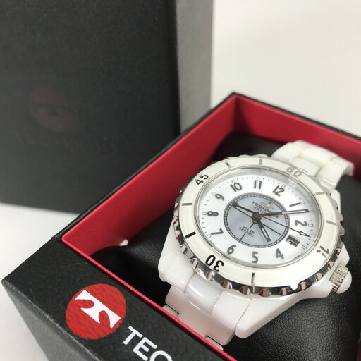 【中古美品】【メンズ】 TECHNOS テクノス TE9002TB ソーラー 腕時計 時計 電波時計 ウォッチ 197-250808-io-03-fuz カラー:ホワイト 万代Net店 【中古美品】【メンズ】 TECHNOS テクノス TE9002TB ソーラー 腕時計 時計 電波時計 ウォッチ 197-250808-io-03-fuz カラー:ホワイト 万代Net店