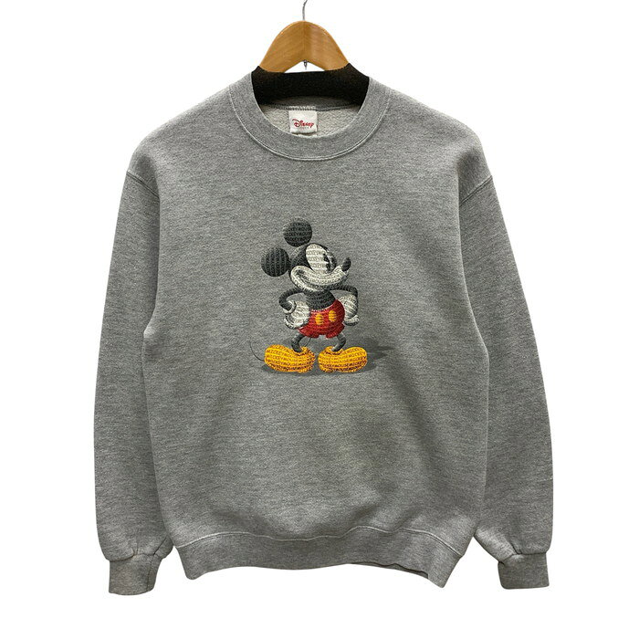 Rakuten - 楽天スーパーSALE 30%OFF~【中古品】【メンズ】 Disney ディズニー スウェット トップス ブランド 古着 145-250920-gm-23-fuz サイズ：S カラー：グレー 万代Net店