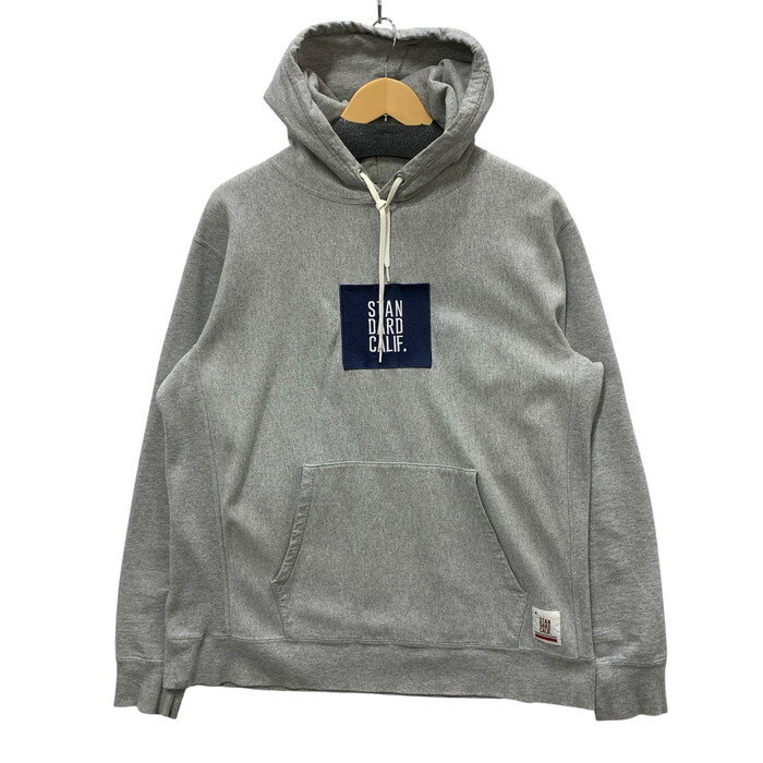 極　美品　スタンダードカリフォルニア ジップ　パーカー　チャコール　グレー　L STANDARD CALIFORNIA (スタンダード カリフォルニア) 24AW/秋冬