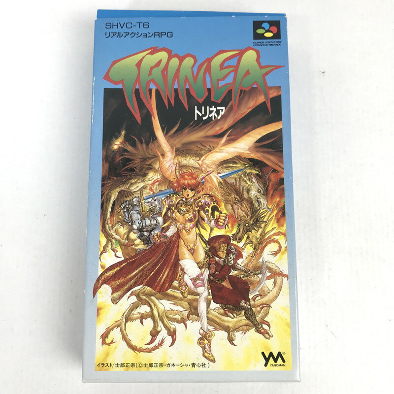 【中古美品】 スーパーファミコン SFC ソフト TRINEA トリネア 023-251031-mh-18-fuz 万代Net店