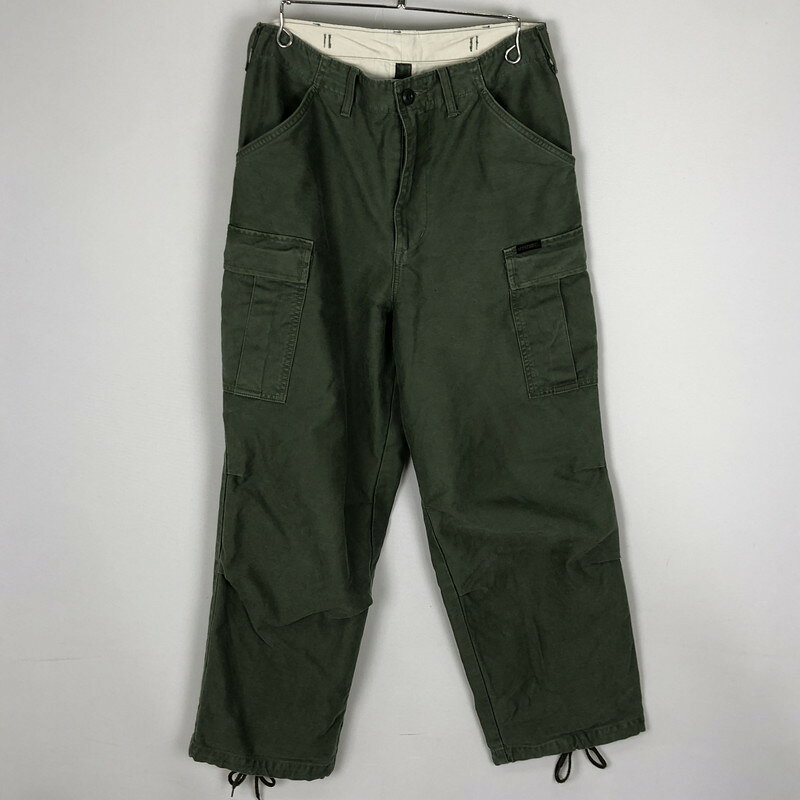 【中古品】【メンズ】 HYSTERIC GLAMOUR ヒステリックグラマー 6POCKET CARGO PANTS 02221AP17 6ポケット カーゴパンツ ボトムス 158-251110-yy-21-fuz サイズ：S カラー：カーキ 万代Net店