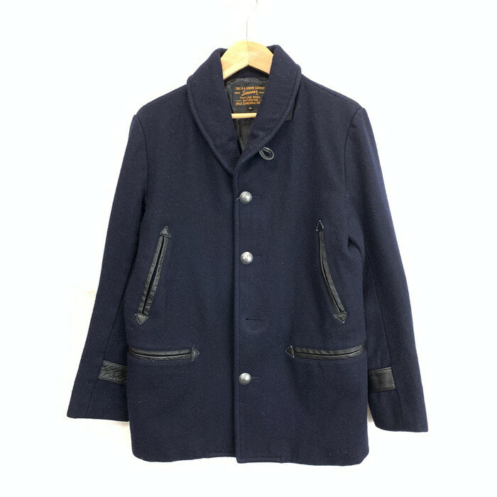 楽天スーパーSALE 10%OFF~【中古品】【メンズ】 SCANNER スキャナー コート ジャケット ブランド 古着 142-251116-gm-19-fuz サイズ：L カラー：ネイビー 万代Net店
