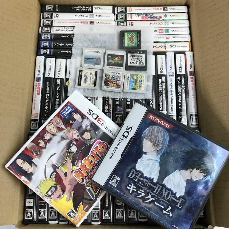 【中古品】 Nintendo DS 3DS ニンテンドー ディーエス ソフト まとめ セット パズドラ モンハン スーパーマリオ など 023-251122-mh-77-fuz 万代Net店