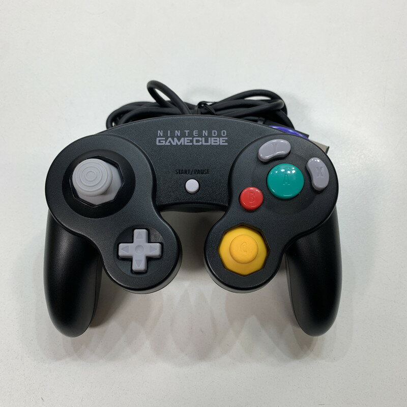 【中古美品】 Nintendo GAME CUBE ニンテンドー ゲーム キューブ 本体 ブラック 箱無し 023-251128-mh-04-fuz 万代Net店