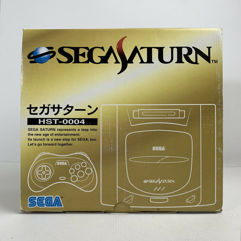 【中古品】 SEGA SATURN セガサターン 本体 バックアップパワーメモリ付属 023-251203-mh-10-fuz 万代Net店