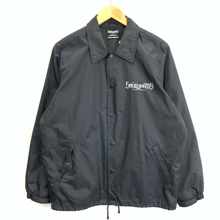 【中古品】【メンズ】 STUSSY ステューシー NEIGHBORHOOD BONEYARDS コーチジャケット ブランド 古着 142-260117-gm-30-fuz サイズ：S カラー：ブラック 万代Net店