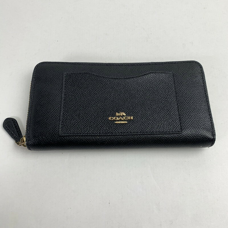 【中古品】【メンズ】 COACH コーチ COACH 長財布 181-260212-st-3-fuz カラー：ブラック 万代Net店