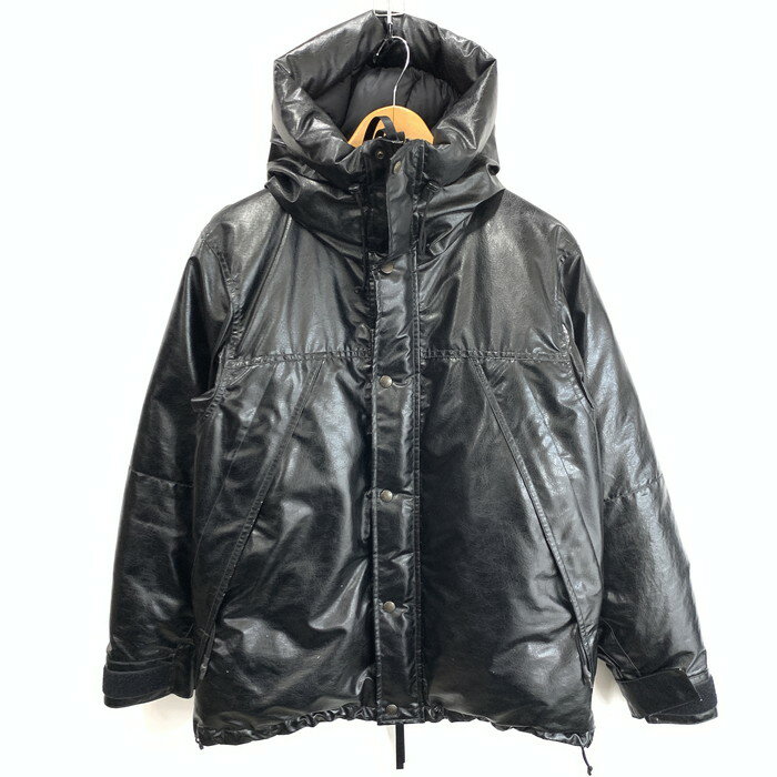 【中古品】【メンズ】 JOURNAL STANDARD ジャーナルスタンダード フェイクレザーダウンジャケット ブランド 古着 147-260314-gm-05-fuz サイズ：不明 カラー：ブラック 万代Net店の商品画像