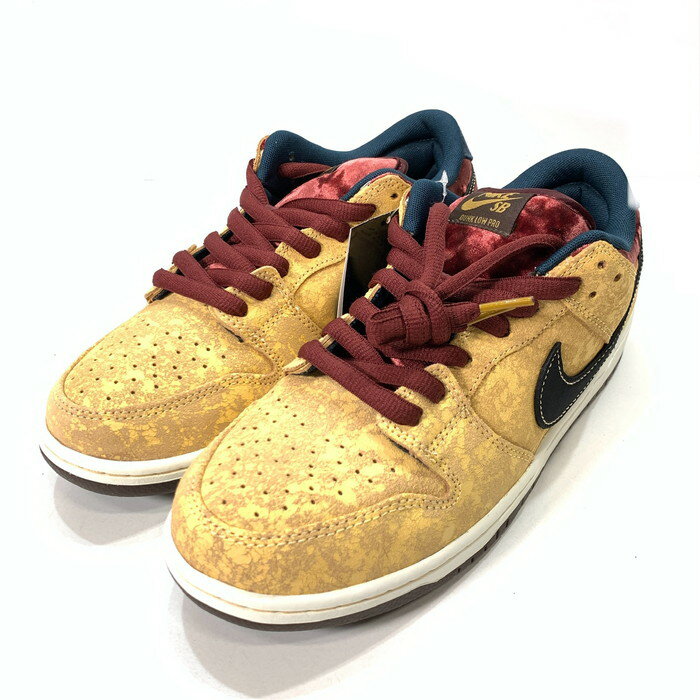 NIKE ナイキ FZ1278-200 SB DUNK LOW PRO "CITY OF CINEMA/CELESTIAL GOLD AND DARK TEAM RED" ダンク ロー スニーカー 160-260321-gm-10-fuz サイズ：28.5cm カラー：ベージュ 万代Net店