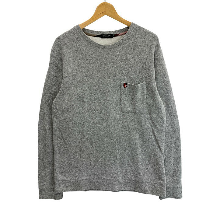 Rakuten - 【中古品】【メンズ】 BLACK LABEL CRESTBRIDGE スウェット ブランド 古着 141-260321-gm-01-fuz サイズ：M カラー：グレー 万代Net店