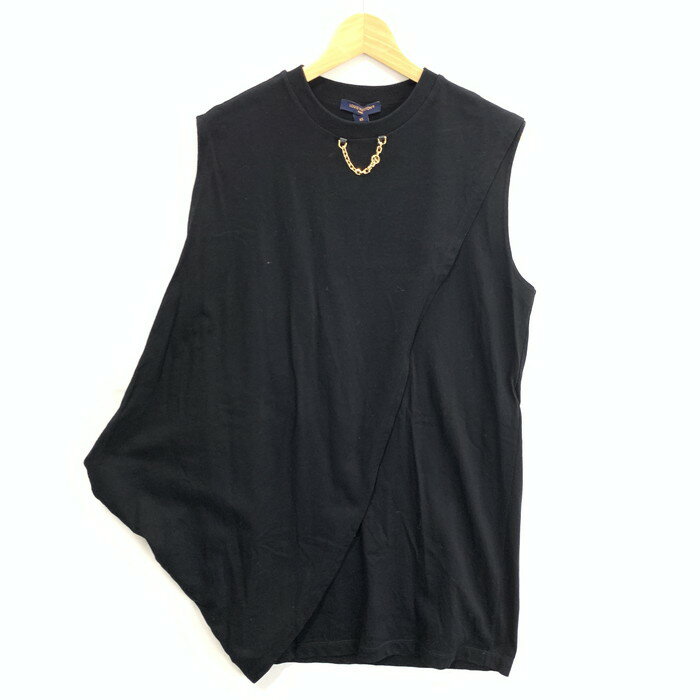 【中古品】【レディース】 LOUIS VUITTON ルイ・ヴィトン ツイスト Tシャツ ドレス ワンピース TWIST T-SHIRT DRESS ブランド 古着 179-260328-gm-29-fuz サイズ：XS カラー：ブラック 万代Net店