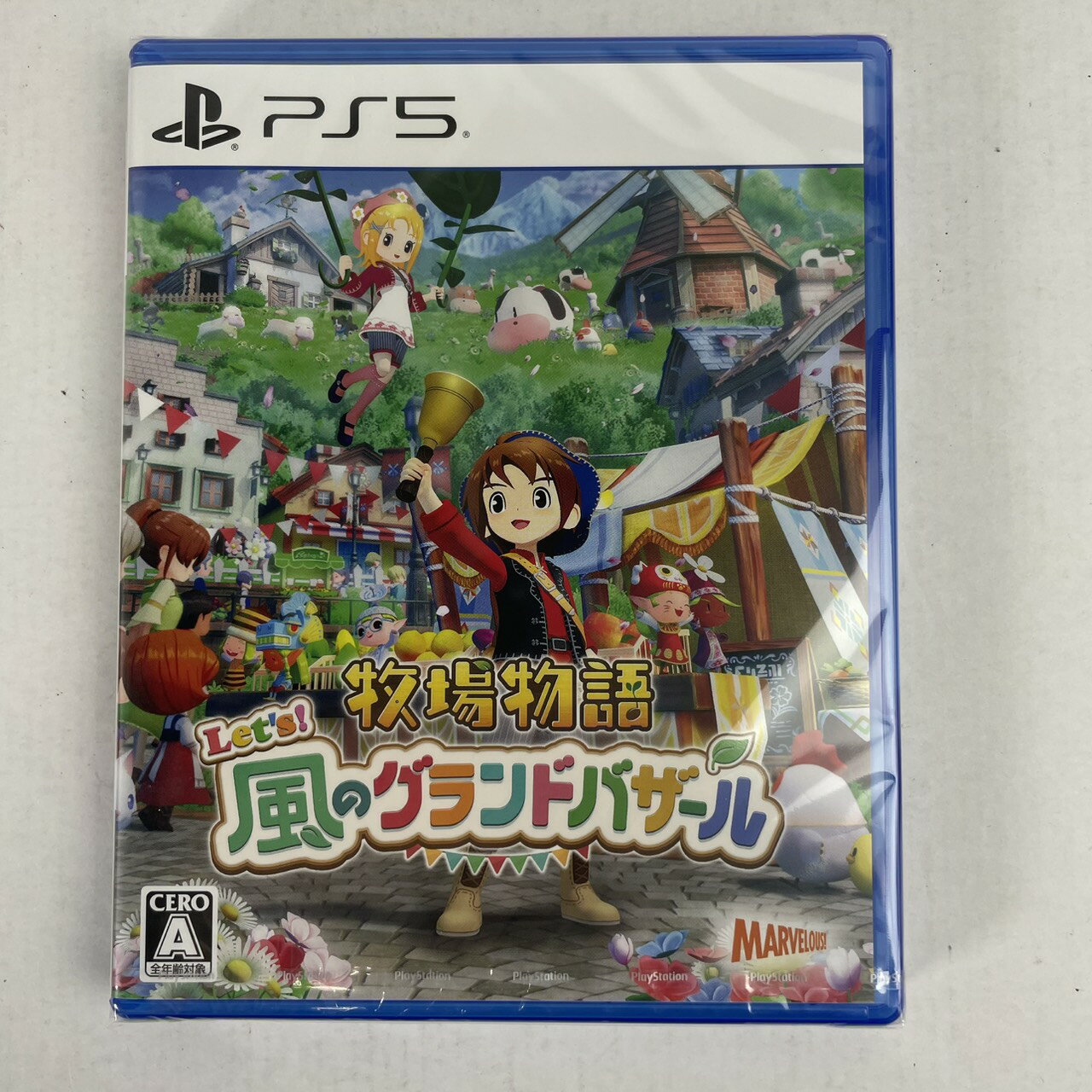 【未使用品】 牧場物語 Let's! 風のグランドバザール -PS5 026-260607-NT-10-fuzh 万代Net店