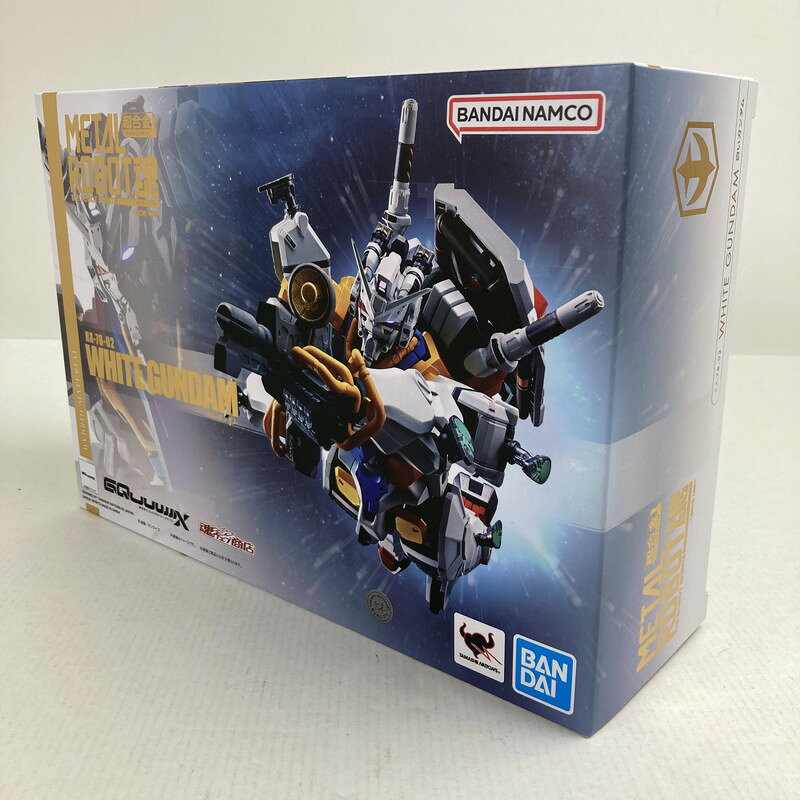 【中古美品】 未開封 METAL ROBOT魂 白いガンダム フィギュア ガンダム 057-260721-io-80-fuzh 万代Net店