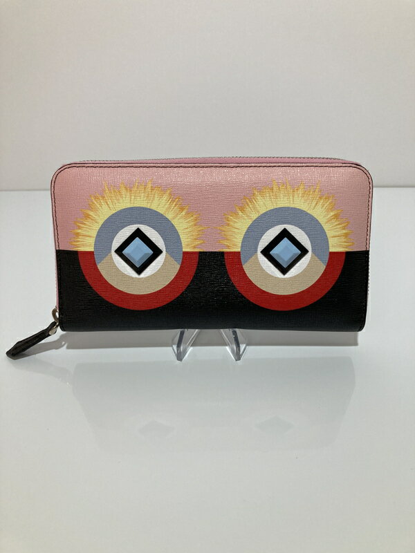 【中古品】【レディース】 FENDI フェンディ バッグ バグズ モンスター ラウンドファスナーウォレット 8M0299 長財布 181-260607-SH-17-hon カラー：マルチカラー 万代Net店