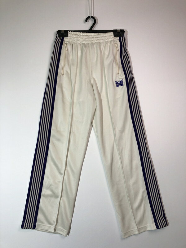 Rakuten - 【中古品】【メンズ】 NEEDLES 23SS MR286 TRACK PANTS-POLY SMOOTH MR286 トラックパンツ ボトムス ジャージ 151-260615-kk-10-hon サイズ：S カラー：ICE WHITE 万代Net店