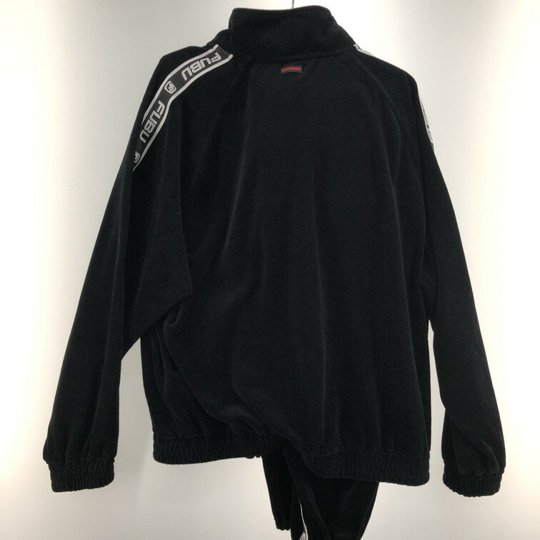【中古品】【メンズ】 FUBU フブ セットアップ ジャケット&パンツ 170-251012-NS-01-iwa サイズ：L カラー：BLACK 万代Net店