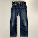 【中古】【メンズ】 SAMURAI JEANS S001JP サムライジーンズ デニムパンツ ジーンズ ボトムス 156-240430-mk-19-izu サイズ：W31/L36 カラー：インディゴ 万代Net店