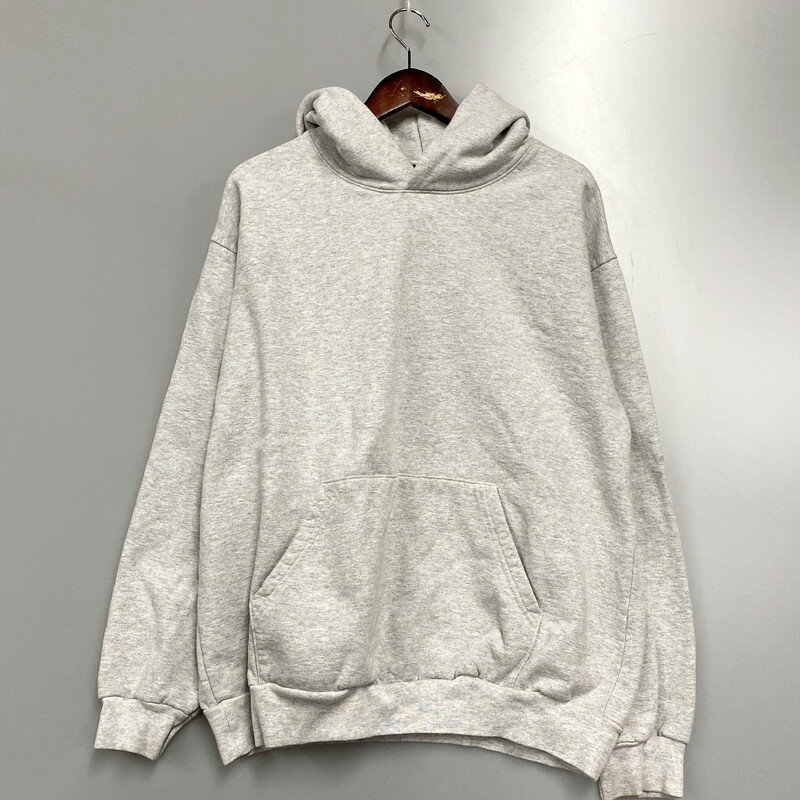 【中古】【メンズ】 LOSANGELES APPAREL ロサンゼルスアパレル プルオーバーパーカー スウェット フディ トップス 142-240507-mk-42-izu サイズ：XL カラー：グレー 万代Net店