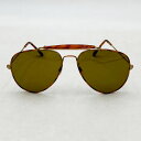 楽天スーパーSALE 10%OFF〜【中古】【メンズ】 Ray-Ban レイバン B&L社製 TEARDROP SUNGLASSES ティアドロップサングラス アイウェア アクセサリー 203-240607-hi-31-izu サイズ:58ロ14 カラー:ブラウン/ゴールド 万代Net店(4)