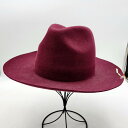 【中古】【メンズ/レディース】 HUNTISM CENTER CREASE HAT HTM213004 ハンティズム センタークリース ハット 帽子 小物 服飾...