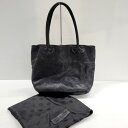 【中古品】【メンズ/レディース】 CHROME HEARTS クロムハーツ FS TOTE FSトート クロスパッチ レザー カバン 鞄 190-240802-...