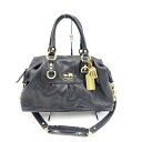 【中古】【レディース】 COACH コーチ LEATHER 2WAY BAG 12937 レザー ハンドバッグ ショルダーバッグ 鞄 カバン 180-24081...