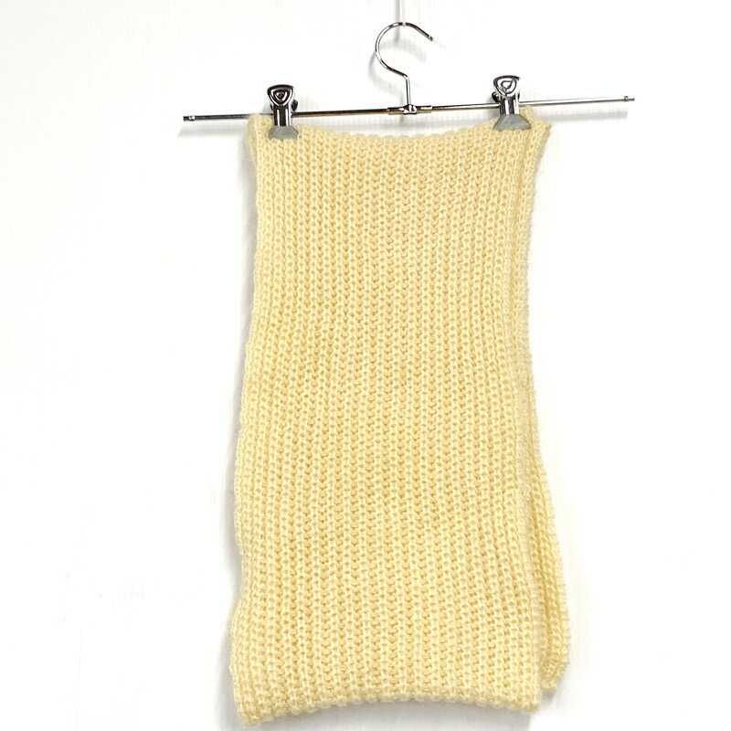 【中古】【メンズ/レディース】 ODDS オッズ ALL GOOD THINGS 日本製 MUFFLER オールグッドシング マフラー 小物 服飾雑貨 187-240910-mm-06-izu カラー：イエロー 万代Net店