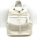 【中古】【メンズ/レディース】 BOTTEGAVENETA ボッテガヴェネタ レザープレート ドローストリングバックパック カバン 鞄 180-240916-a...