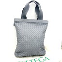【中古】【メンズ/レディース】 BOTTEGAVENETA ボッテガヴェネタ イントレチャート ハイドロジー レザートートバッグ サンダー カバン 鞄 180-...