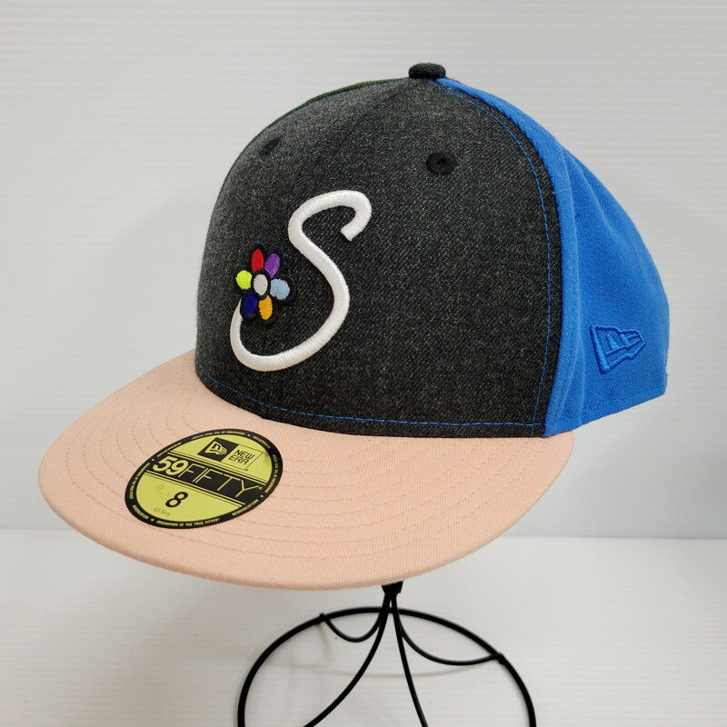 【中古品】【メンズ/レディース】 NEW ERA ニューエラ × JAETIPS ジェイチップス SAVIOR FLOWER FITTED CAP 刺繍 フラワー キャップ 帽子 185-241030-as-03-izu サイズ:8/63.5cm カラー:マルチ 万代Net店