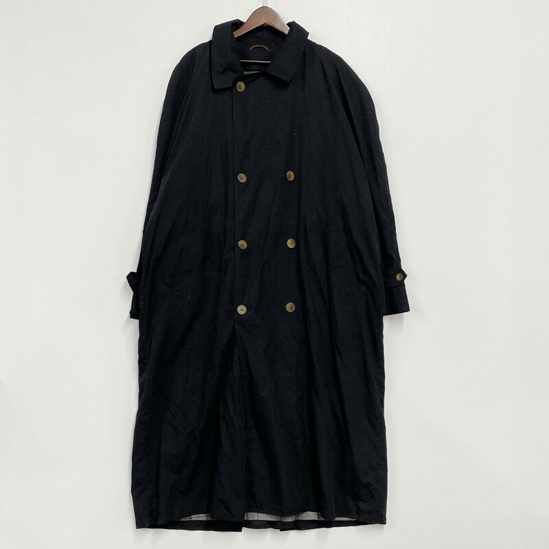 【メンズ】 NEWPORT HARBOR ニューポートハーバー TRENCH COAT USA製 トレンチコート アウター 長袖 146-241124-ma-09-izu サイズ:不明 カラー:ブラック 万代Net店