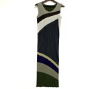 【中古美品】【レディース】 PLEATS PLEASE プリーツプリーズ ISSEY MIYAKE イッセイミヤケ PLEATS NO SLEEVE DRESS...