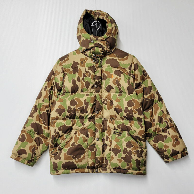 【メンズ】 POLO RALPH LAUREN ポロ・ラルフローレン HOODED DOWN JACKET フーデッドダウンジャケット カモ アウター 長袖 147-250111-ma-07-izu サイズ:L カラー:マルチ 万代Net店