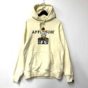 楽天スーパーSALE 20%OFF〜【中古品】【メンズ】 APPLEBUM アップルバム NEWYORK YANKEES BOY SWEAT PARKA ニューヨークヤンキース ボーイ スウェット パーカー 長袖 トップス 142-250128-as-21-izu サイズ:L カラー:ナチュラル 万代Net店(4)