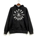 【メンズ】 STUSSY ステューシー × PATTA パタ SS LINK HOODED SWEATSHIRT フーディ スウェットシャツ トレーナー パーカ...