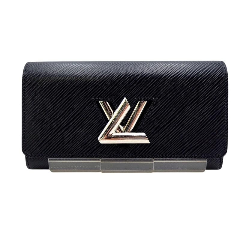 【中古品】【メンズ/レディース】 LOUIS VUITTON ルイ・ヴィトン M68309 エピ ポルトフォイユ ツイスト 長財布 179-250204-as-06-izu カラー：ブラック 万代Net店