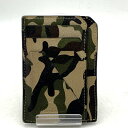 楽天スーパーSALE 10%OFF〜【中古品】【メンズ/レディース】 L'arcobaleno ラルコバレーノ CARD&COIN CASE CAMO カードケ...